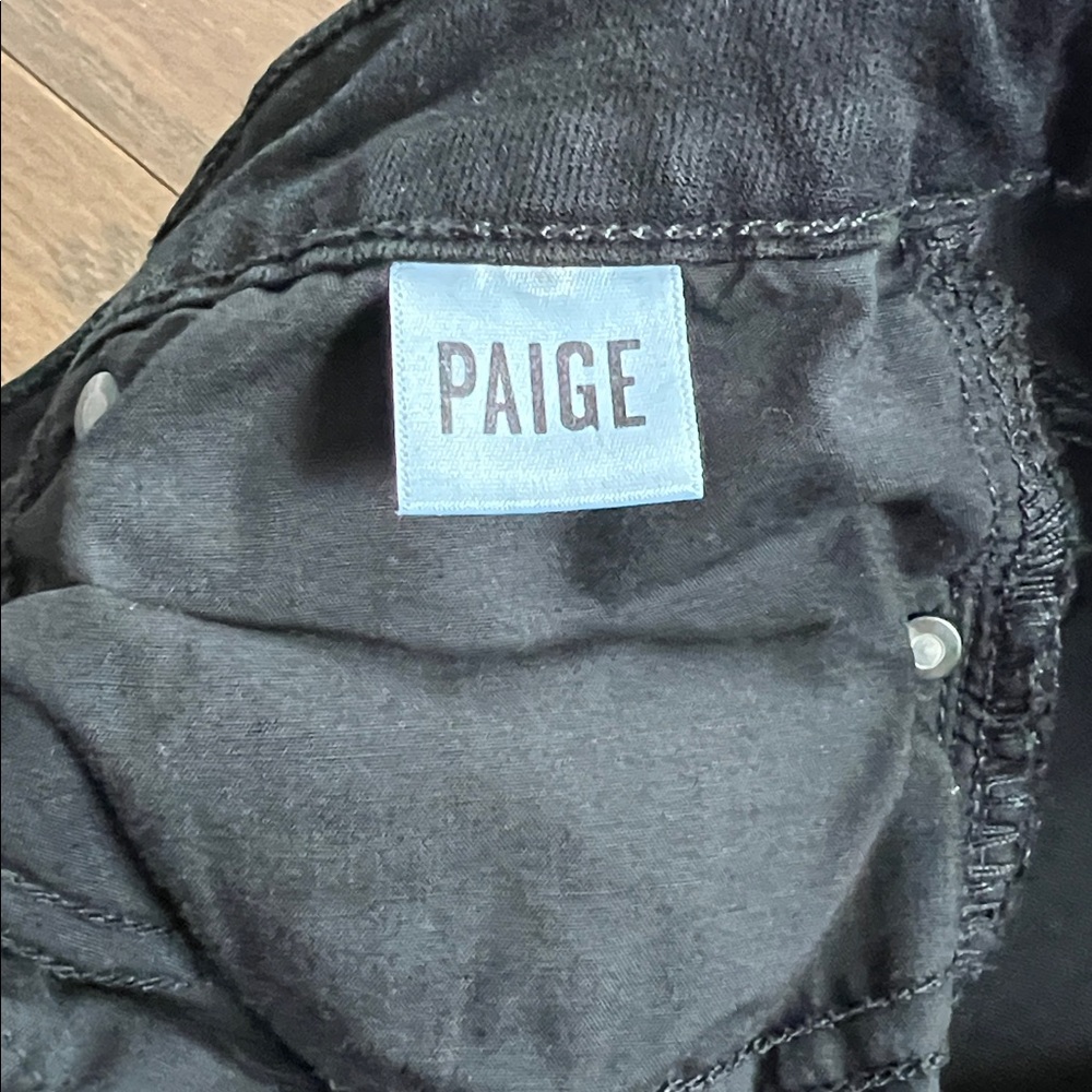 PAIGE Margot Ankle Raw Hem Skinny Jeans - Picture 9 of 10